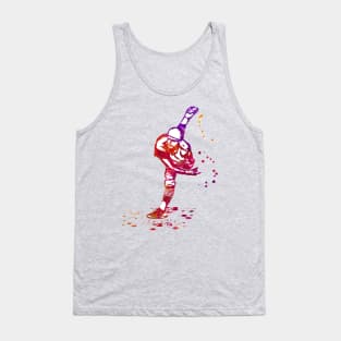 Baseball Pitcher in follow through movement or phase - 04 Tank Top